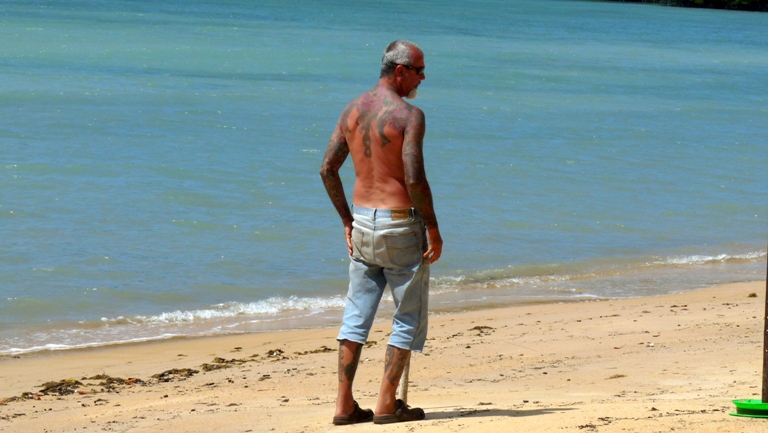 Naturbursche am Somerset Beach